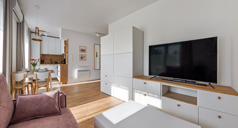 Apartman pro 4 os. se 2 ložnicemi - Apartamenty Sun & Snow Półwysep Dziwnów, foto 1