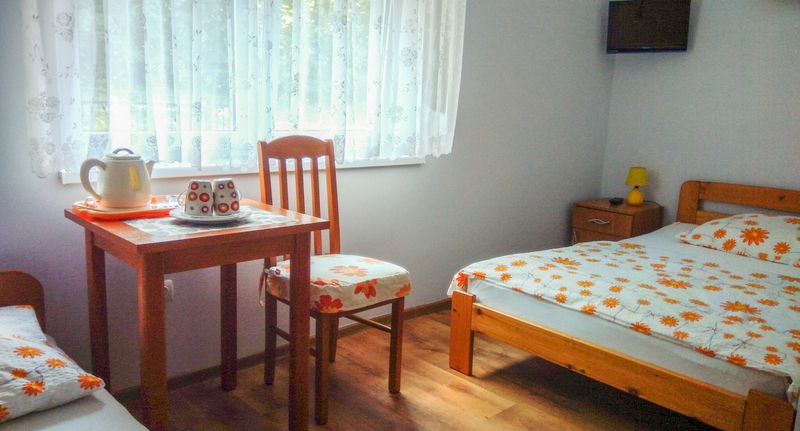 Pokoj pro 2 os. s výhledem do zahrady přízemní - Villa Natalia Rusinowo, foto 1