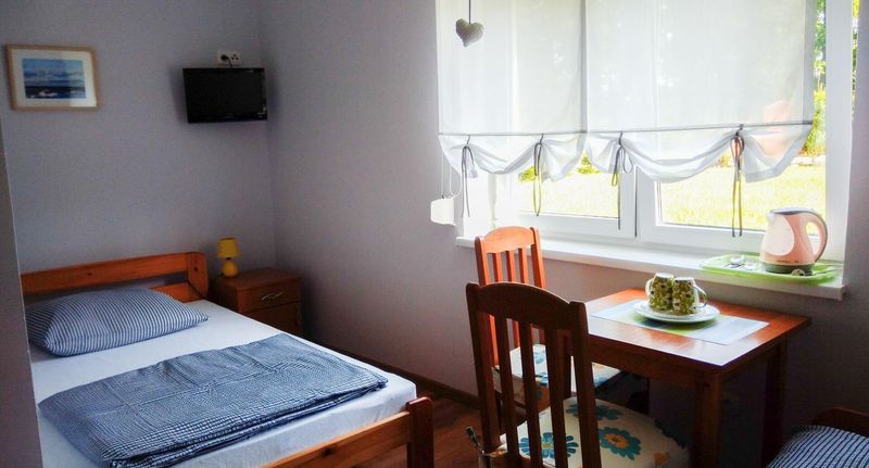 Pokoj pro 2 os. s výhledem do zahrady přízemní - Villa Natalia Rusinowo, foto 3