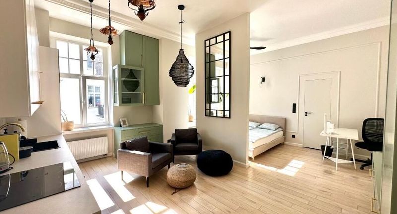 Apartman (jako celek) s manželskou postelí - Apartamenty Project Comfort Okólnik 11A/23 Warszawa, foto 1