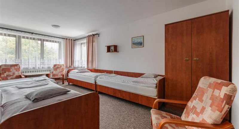Apartman pro 6 os. se 2 ložnicemi s výhledem na hory na poschodí - Ośrodek wypoczynkowy "Noclegi u Aguni" Krynica-Zdrój, foto 1