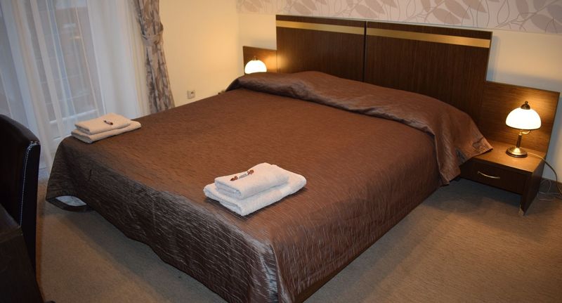 Pokoj s manželskou postelí - Hotel Orlik Krynica-Zdrój, foto 11
