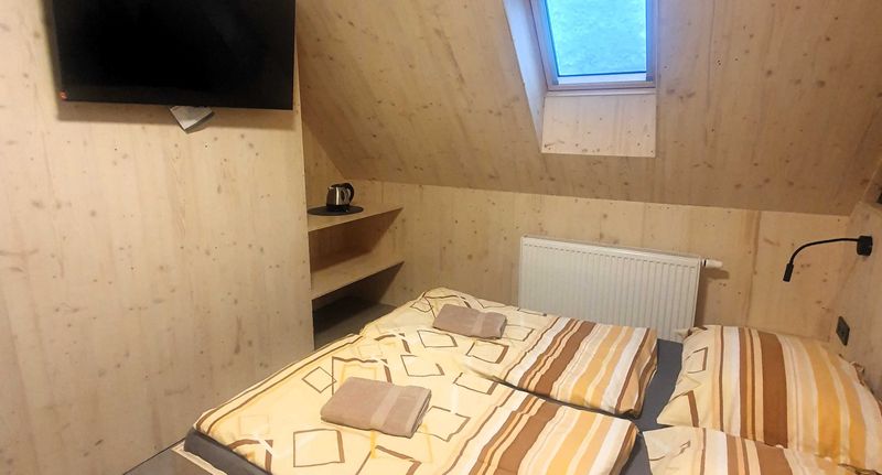 Pokoj se sprchou pro 2 os. - Penzion a Restaurace Pod Sjezdovkou Čenkovice, foto 1