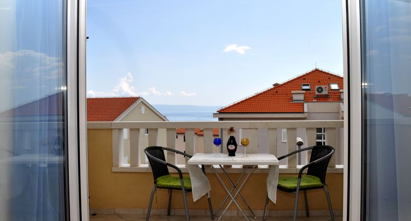 Apartman s klimatizací s balkónem pro 3 os. s 1 ložnicí AS-14667-d - Apartments With Parking Space Makarska - 14667, foto 1