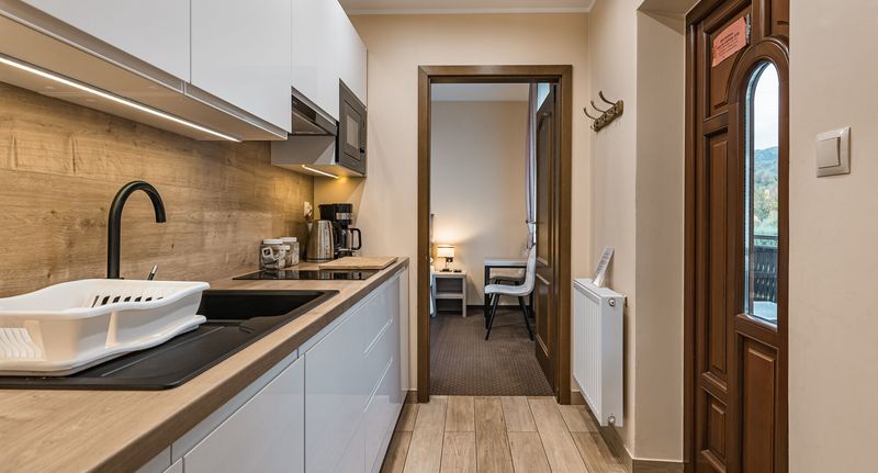 Apartman pro 4 os. se 2 ložnicemi s výhledem do zahrady přízemní - Willa Urocze Szczawnica, foto 1