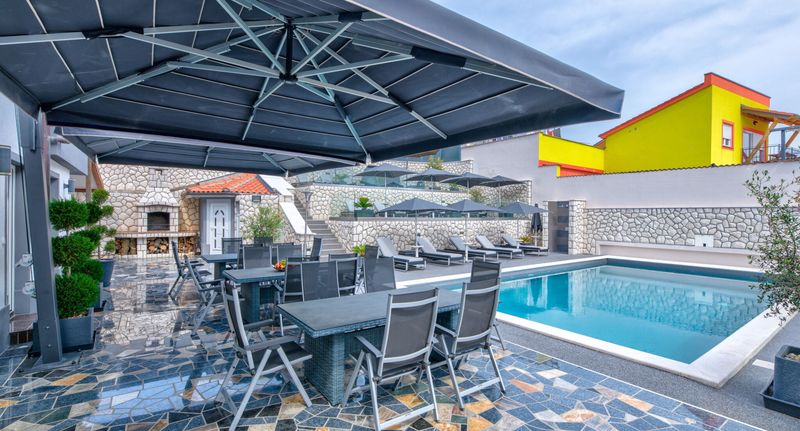 Apartman s manželskou postelí s 1 ložnicí na přízemí - Apartmani Villa Vivien Crikvenica, foto 1