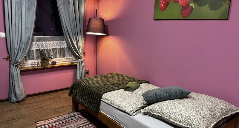 Pokoj s klimatizací s vlastní kuchyňkou pro 2 os. - Agroturystyka Mirabelkowe Zacisze, foto 6