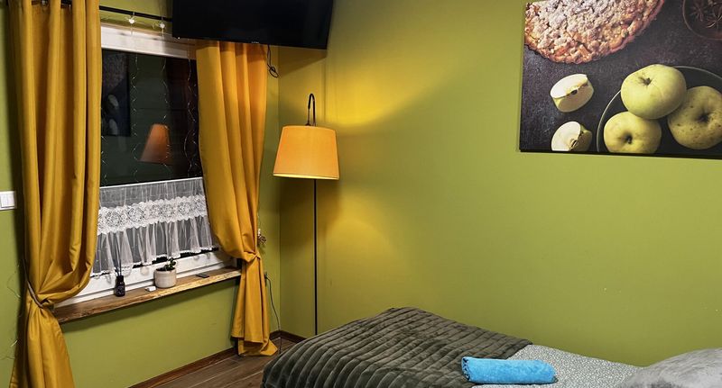 Pokoj s klimatizací s vlastní kuchyňkou pro 2 os. - Agroturystyka Mirabelkowe Zacisze, foto 11