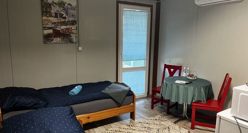 Pokoj s klimatizací s vlastní kuchyňkou pro 2 os. - Agroturystyka Mirabelkowe Zacisze, foto 19
