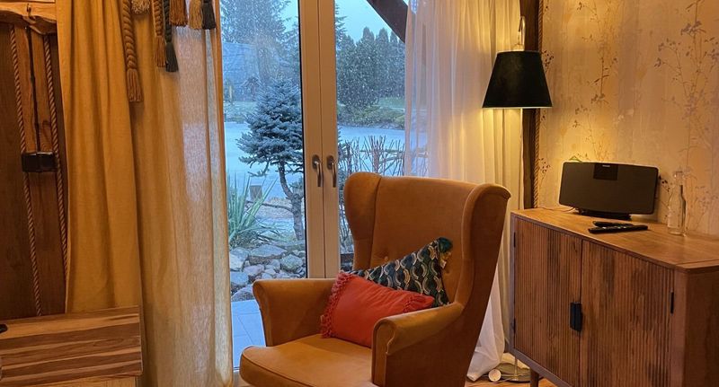 Rekreační dům (jako celek) s klimatizací se zahradou pro 6 os. - Agroturystyka Mirabelkowe Zacisze, foto 9