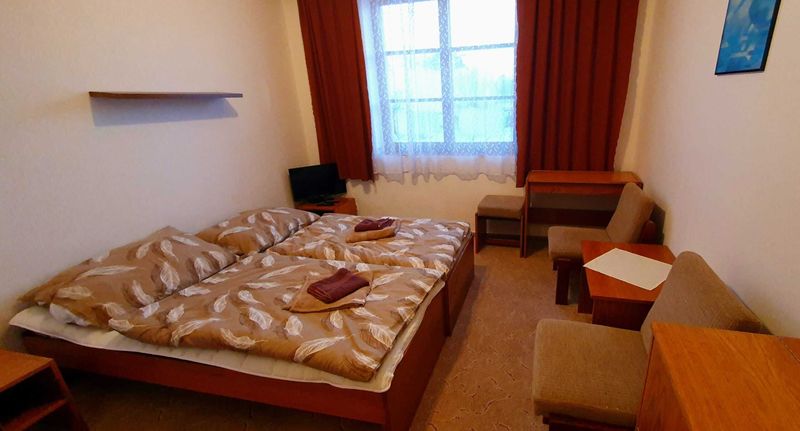 Standard Pokoj se sprchou s manželskou postelí - Holenský dvůr Ratiboř, foto 1