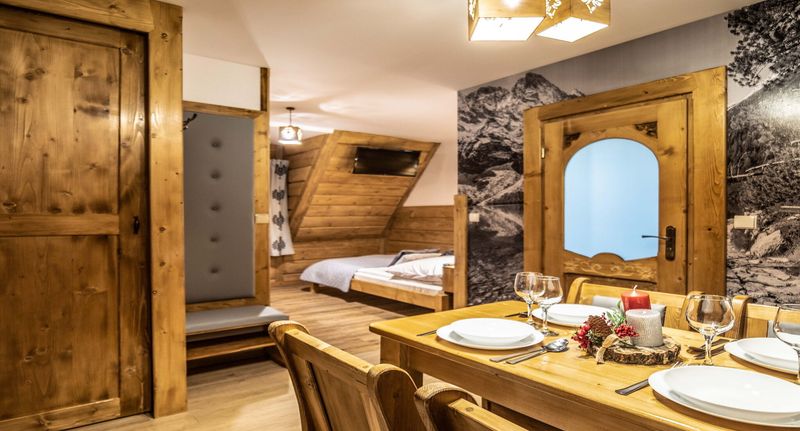 Studio Apartman pro 4 os. s 1 ložnicí s výhledem na hory - Zakątek pod Grapą Białka Tatrzańska, foto 1