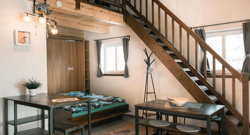 Apartman se sprchou s vlastní kuchyňkou pro 3 os. (s možností přistýlky) - Apartmány U Kameníka Lužnice, foto 16