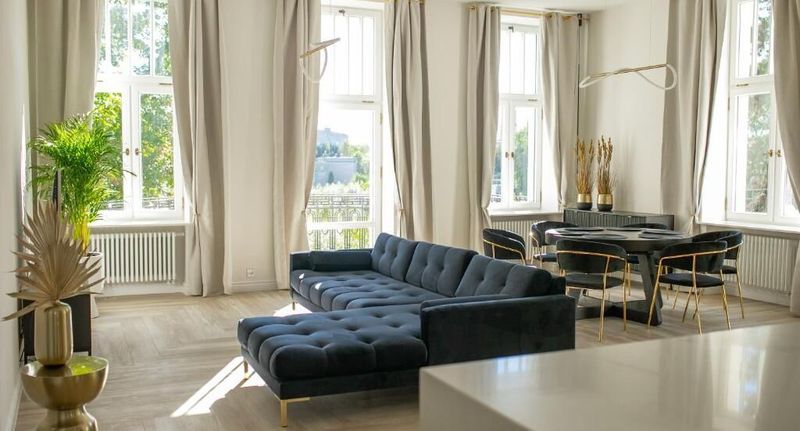 Apartman pro 4 os. se 2 ložnicemi - Srebrna Luxury Apartments Łódź, foto 9