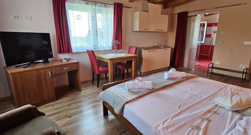 Studio Apartman s manželskou postelí s 1 ložnicí na poschodí - Apartments And Room Agroturist Rovinj, foto 1