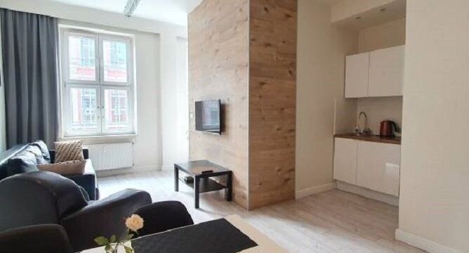 Apartman pro 4 os. se 2 ložnicemi - Apartamenty na Długiej Gdańsk, foto 1