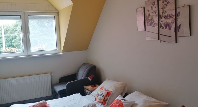 Pokoj s koupelnou pro 2 os. (s možností přistýlky) - Centrum Panzió Étterem Őriszentpéter, foto 1