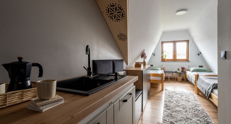 Pokoj s vlastní malou kuchyňkou pro 3 os. - Harendzianka Zakopane, foto 1
