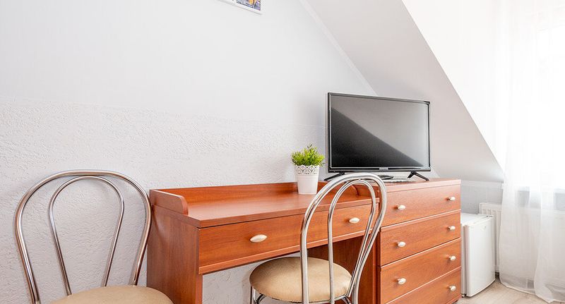 Pokoj s koupelnou s manželskou postelí na poschodí - Willa Baltic Darłówko, foto 8