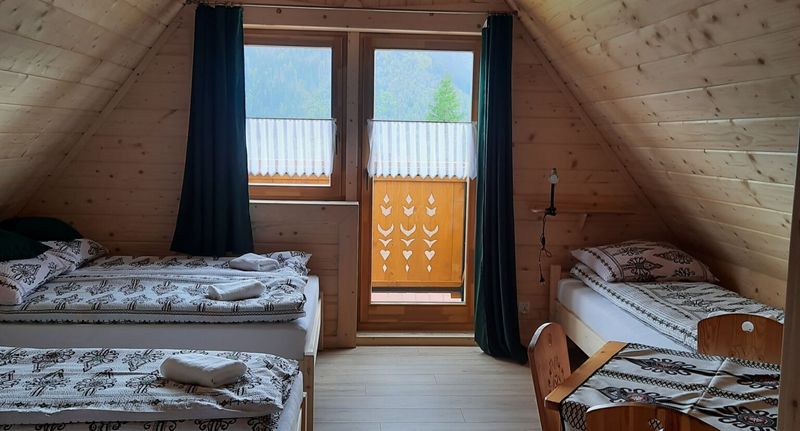 Pokoj se společnou kuchyňkou pro 5 os. s výhledem na hory - Willa przy Orliku Kościelisko, foto 1