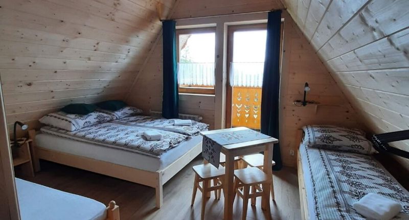 Pokoj s balkónem pro 4 os. s výhledem na hory - Willa przy Orliku Kościelisko, foto 1