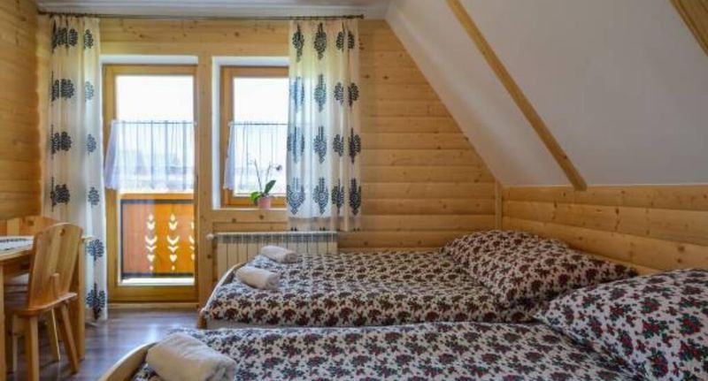 Pokoj s balkónem pro 3 os. s výhledem na hory - Willa przy Orliku Kościelisko, foto 6
