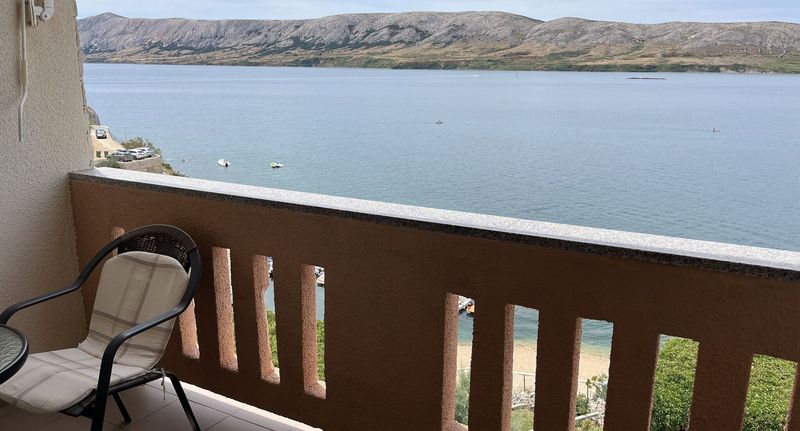 "C" Apartman s manželskou postelí s 1 ložnicí s výhledem na moře (s možností přistýlky) - Apartmani Tina Zubovići, foto 1