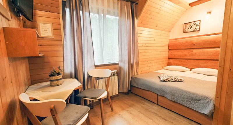 Pokoj s koupelnou s manželskou postelí - Willa Lavinia Zakopane, foto 1