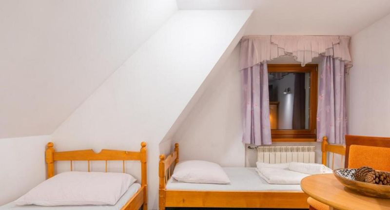 Pokoj se sprchou se zahradou s manželskou postelí - Willa Wiktoria Podhalańska Zakopane, foto 12