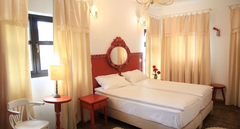 Standard Pokoj s manželskou postelí na přízemí (s možností přistýlky) - Cabana Pastel Chalet Dălghiu, foto 1
