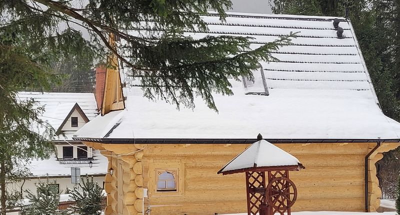 Roubenka (jako celek) pro 5 os. s výhledem na hory celý Dům - Domki Na Krzeptówkach Zakopane, foto 1