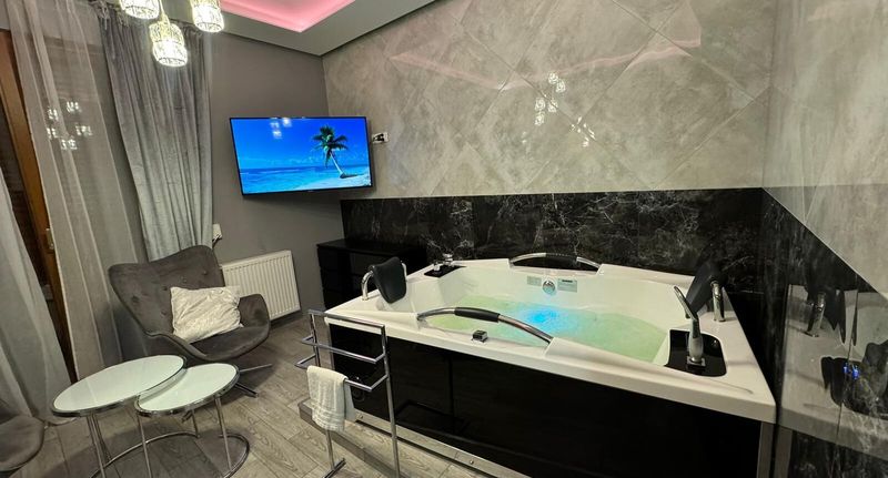 Apartman s manželskou postelí s 1 ložnicí - Jacuzzi Glass-House Apartments Kraków, foto 1