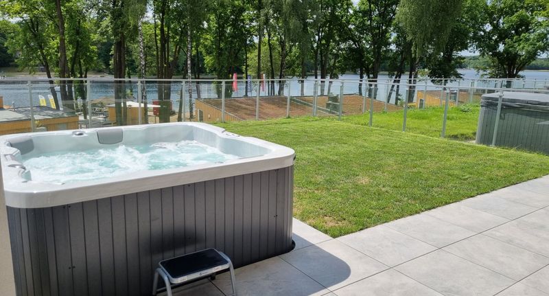 Deluxe Apartman pro 3 os. se 2 ložnicemi s výhledem na jezero - Apartamenty Stranda Residence z widokiem na jezioro - Giżycko, foto 18