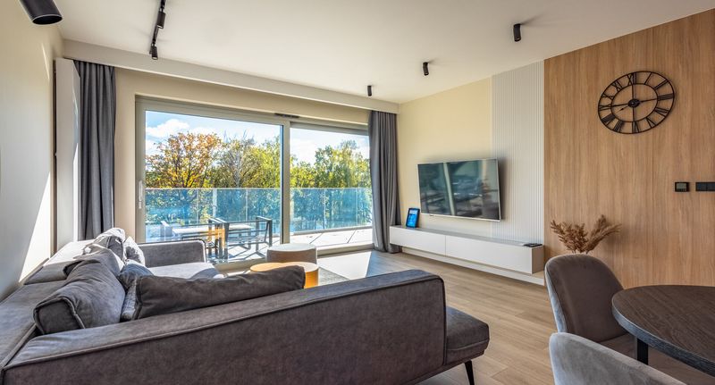 Deluxe Apartman pro 4 os. se 2 ložnicemi s výhledem na jezero - Apartamenty Stranda Residence z widokiem na jezioro - Giżycko, foto 110