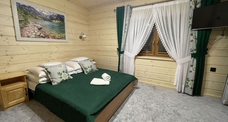 Pokoj s koupelnou pro 4 os. s výhledem na hory - Anna Wilczek - Pokoje z Góralską Duszą - Bukowina Tatrzańska, foto 1