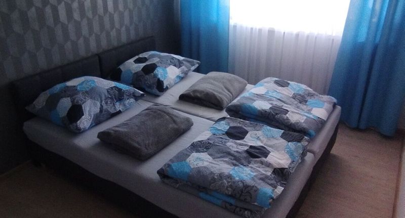 Pokoj s manželskou postelí - Dom Wczasowy Złota Rybka Krynica Morska, foto 12