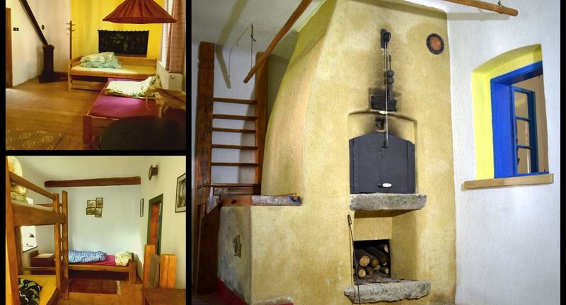 Apartman s privátní koupelnou mimo apartmán pro 9 os. se 3 ložnicemi - Chalupa U kamenného stolu Písečné, foto 1