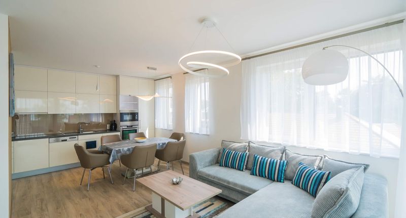 Apartman s klimatizací pro 4 os. se 2 ložnicemi s panoramou - Blue Panoráma Apartman Szántód, foto 1