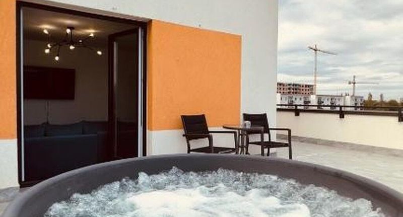 Apartman pro 4 os. se 2 ložnicemi - Skylark | Monaco Penthouse with Jacuzzi & Panoramic View Brașov, foto 1