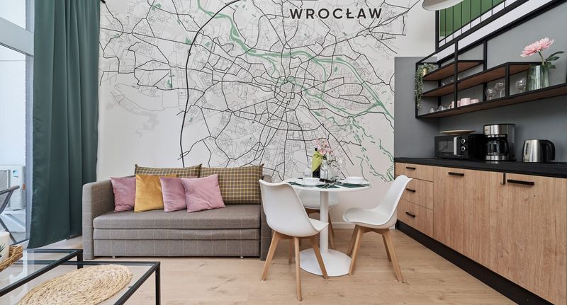 Apartman se sprchou pro 4 os. s 1 ložnicí celý Dům - Zarembowicza 35/40, foto 1
