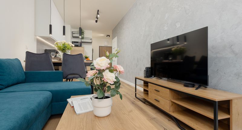 Apartman tV s plochou obrazovkou pro 4 os. se 2 ložnicemi celý Dům - Łopuszańska 51/33, foto 1