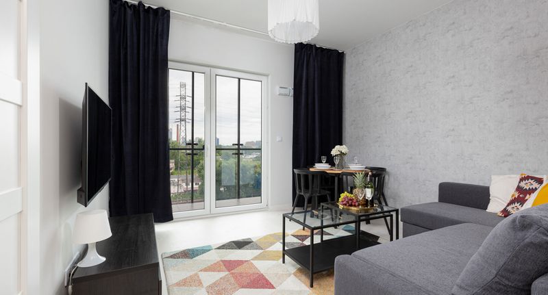 Apartman se sprchou pro 4 os. se 2 ložnicemi celý Dům - Prymasa Tysiąclecia 83A/514, foto 1
