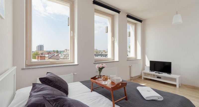 Apartman se sprchou s manželskou postelí s 1 ložnicí celý Dům - Lea 16A/47, foto 1