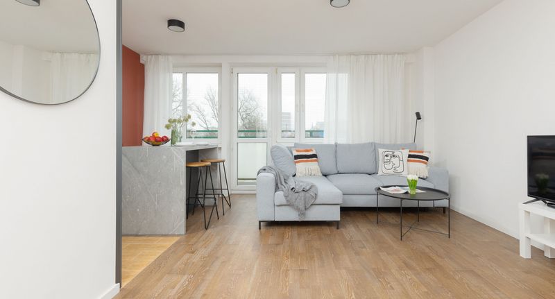 Apartman se sprchou pro 2 os. s 1 ložnicí celý Dům - Batorego 27/37, foto 1