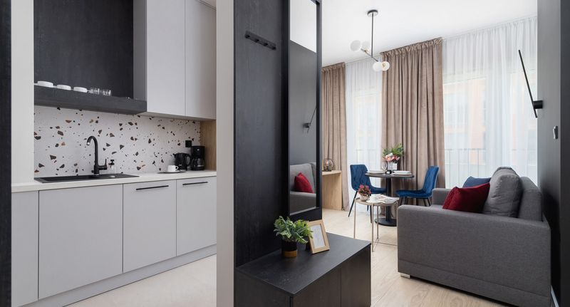 House (jako celek) s vanou pro 4 os. s výhledem na řeku - Kiełkowskiego 8/38, foto 1