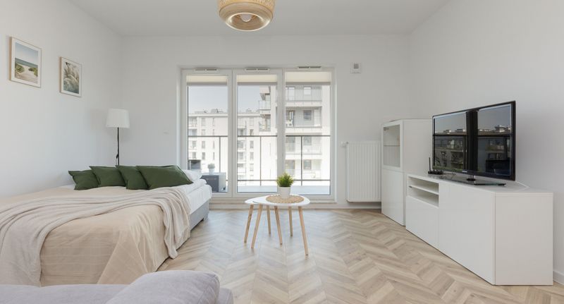 Apartman se sprchou pro 4 os. s 1 ložnicí celý Dům - Przy Forcie 12B/97, foto 1