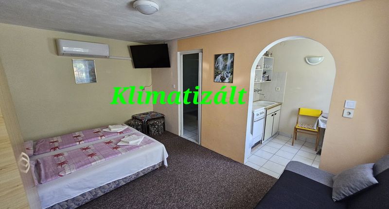 Apartman s klimatizací s manželskou postelí s 1 ložnicí přízemní - Ibolya Vendégház Balatongyörök, foto 1