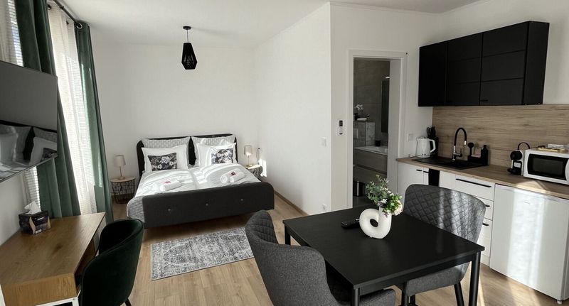 Business Apartman s manželskou postelí s 1 ložnicí na poschodí - Tihany Major Apartmanház, foto 1