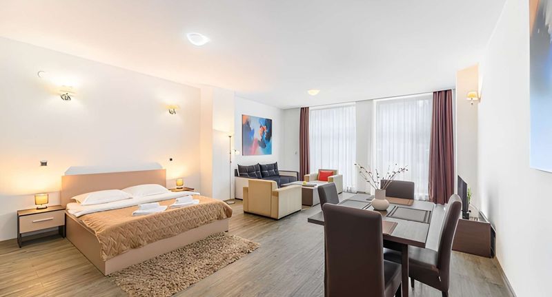 Superior Apartman (jako celek) pro 4 os. na přízemí - Alpine Escape Studio - Silver Mountain - Poiana Brașov, foto 1