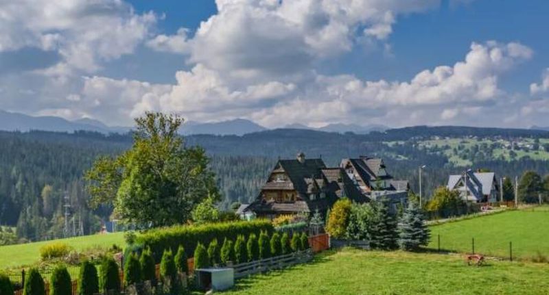 Pokoj s balkónem s koupelnou pro 2 os. - Willa Krywań Ząb, foto 1